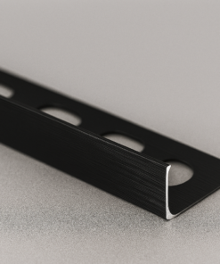 Black Aluminium Trim brushed 12mm