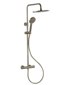 Ocean Round Brushed Brass 250mm