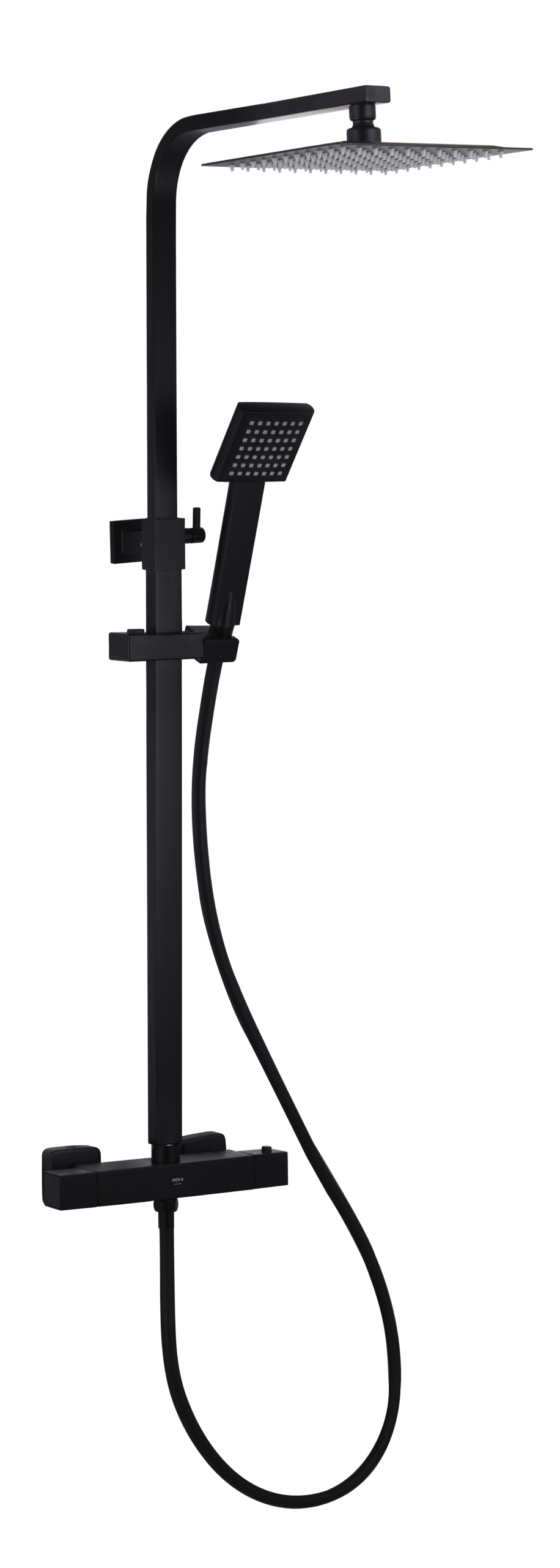 Fusion Square Black 1500mm PVC Hose - Image 2