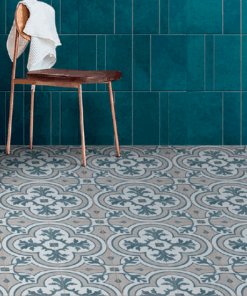 Alternative view of Carmen Blue Pre-cut R-10 (45x45)