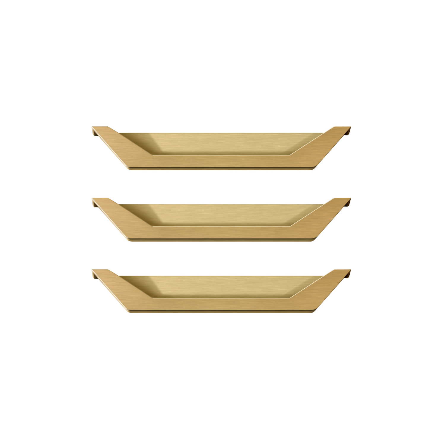 Luna Handle Brushed Brass