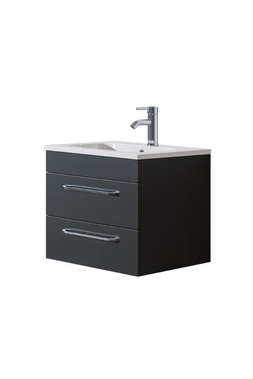 Siena 800 Lead Grey Unit & Basin (Floor Standing)