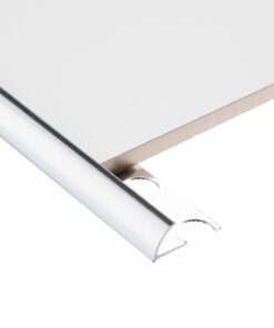 Chrome Polished 10mm Round Edge 8ft