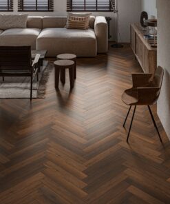 Herringbone Rustic Walnut 12mm AC-5