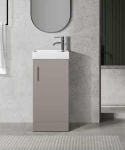 Oreo 400mm Cloud Cloakroom Unit
