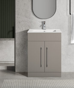 Oreo 600mm 2‑Door Cloud Vanity Unit & Basin
