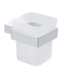 Aqua Tumbler Holder & Cup Chrome