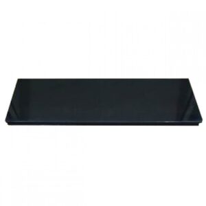 Black Granite Hearth Filled & Jointed 54"