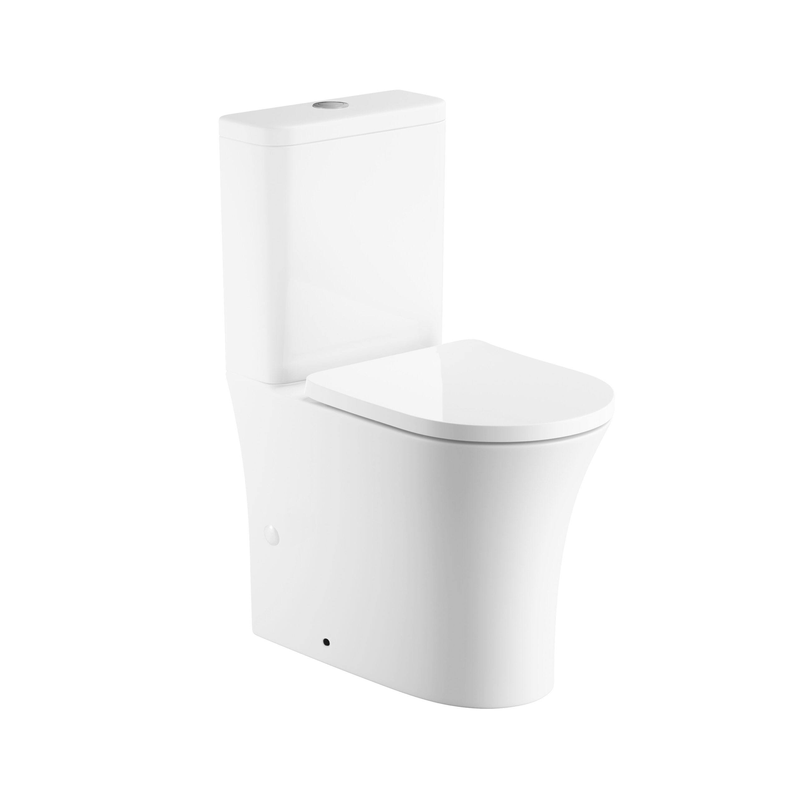 Como Back-to-Wall Short Projection Comfort Height Toilet - Image 3