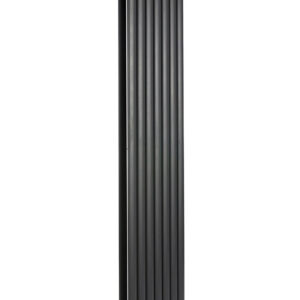 Farenheit Black Double Panel Vertical Rad