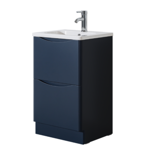 Hudson 500 Blue Unit & Basin (Floor Standing)