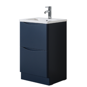 Hudson 500 Blue Unit & Basin (Floor Standing)