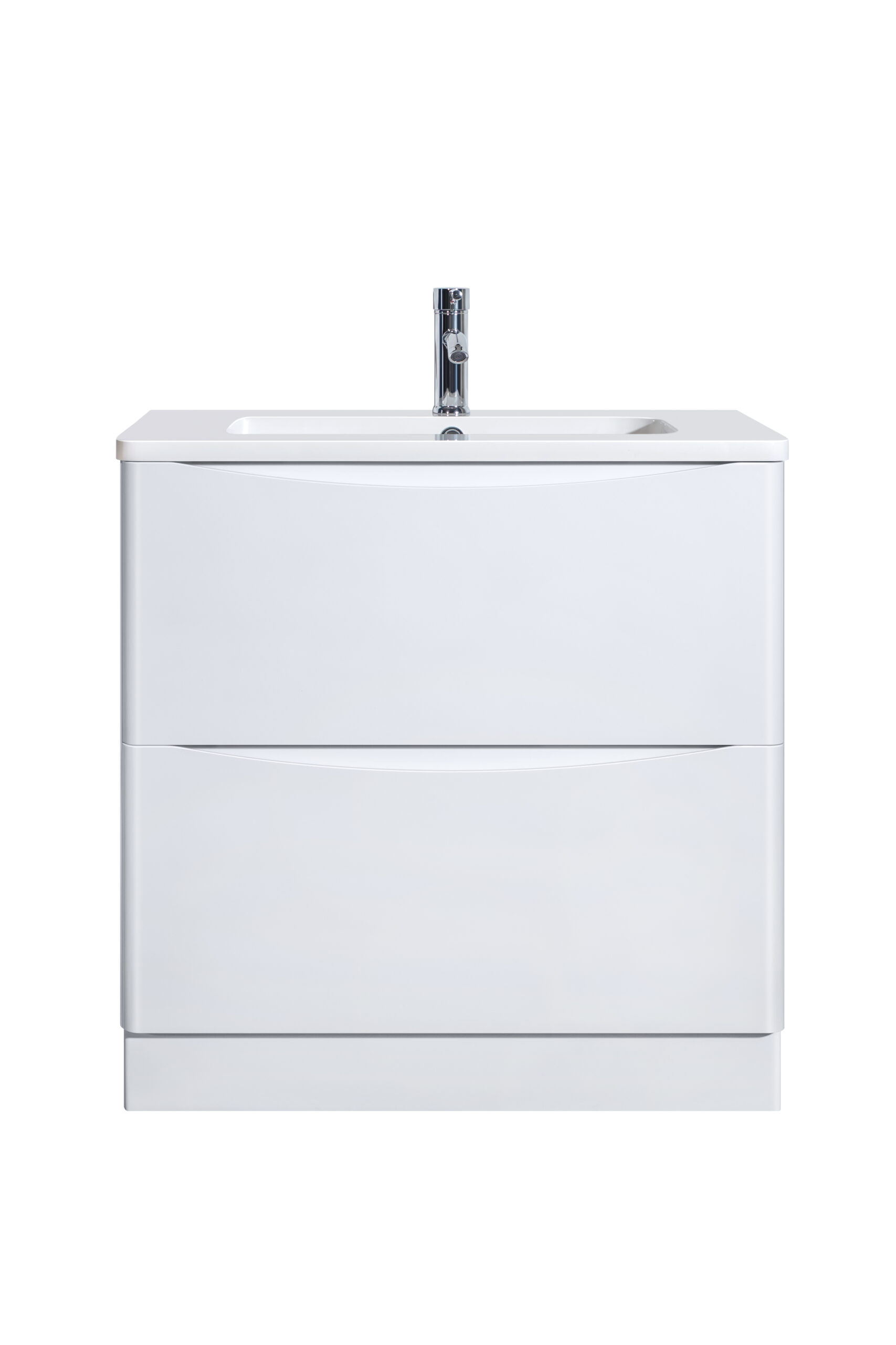 Hudson 800 White Unit & Basin (Floor Standing) - Image 2