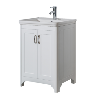 Oxford 600 White Unit & Basin