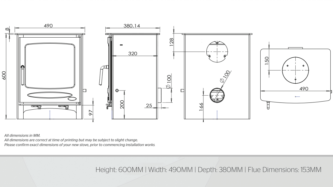 Sherwood 7kW Eco Multi-fuel - Image 2