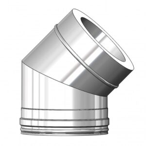 150mm x 45 Degree Bend