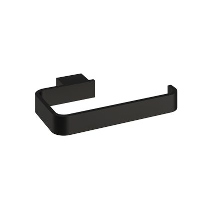 Aqua Toilet Roll Holder Black