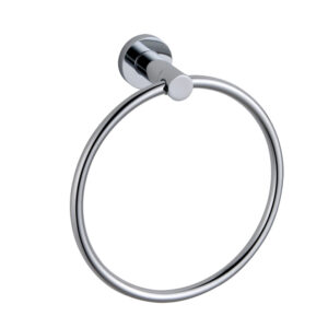 Ariel Towel Ring Chrome