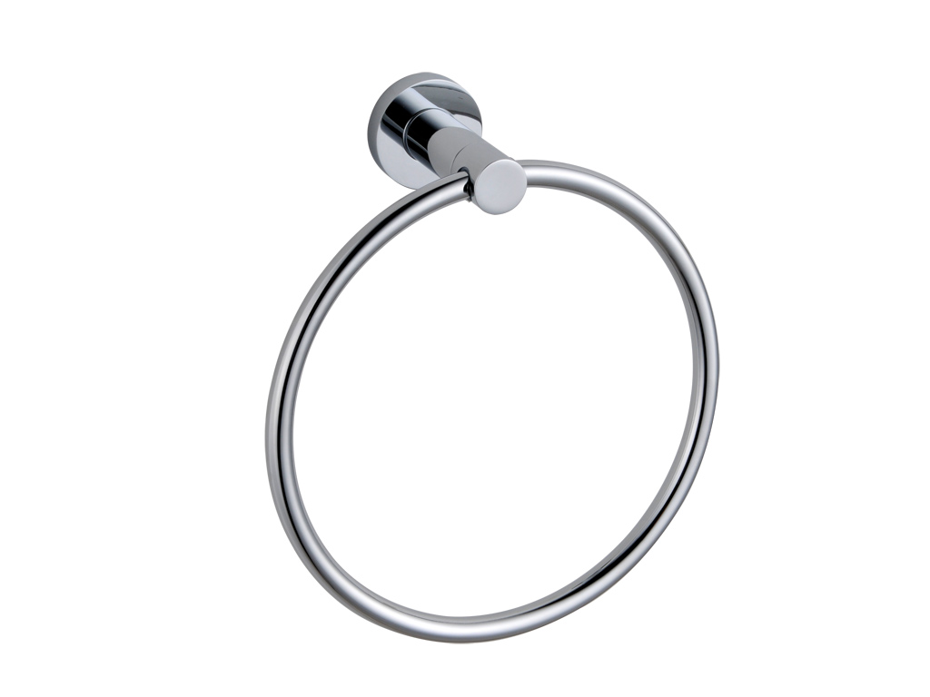 Ariel Towel Ring Chrome