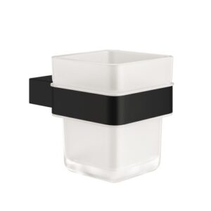 Aqua Tumbler Holder & Cup Black
