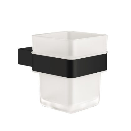 Aqua Tumbler Holder & Cup Black