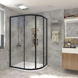 Black Series 2 Door Offset Quadrant 1200mm x 800mm