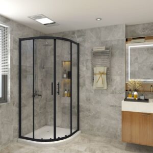 Black Series 2 Door Quadrant 900mm