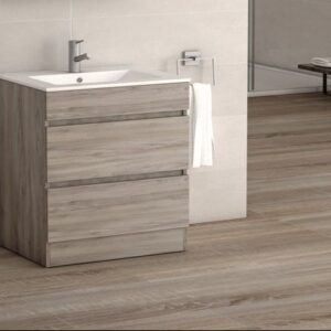 Viena Grey Ash 800 Floor Unit & Basin