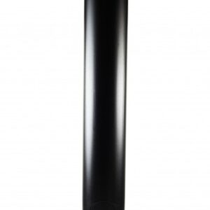 Vitreous Matt Black 125mm x 1000mm Pipe