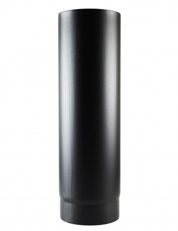 Vitreous Matt Black 150mm x 500mm Pipe