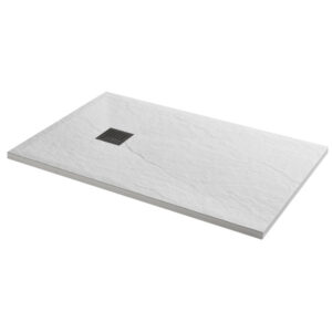 1600x800 White Slate Shower Tray