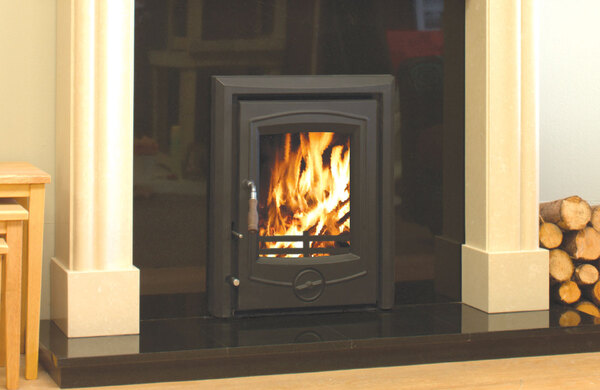 The Achill 7kw Insert Matt Black