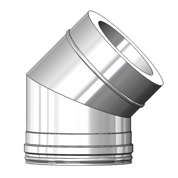 125mm x 45 Degree Bend