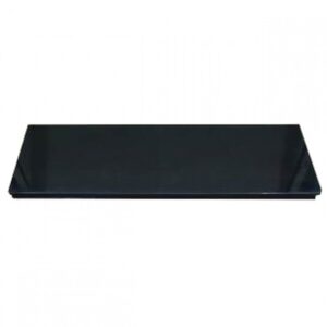 Black Granite Hearth Filled & Jointed 60"