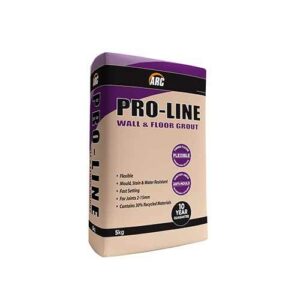 ARC PRO-LINE WALL & FLOOR GROUT 5KG MID-BROWN