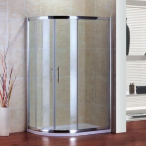 2 Door Offset Quadrant Shower Door 1000mmx800mm