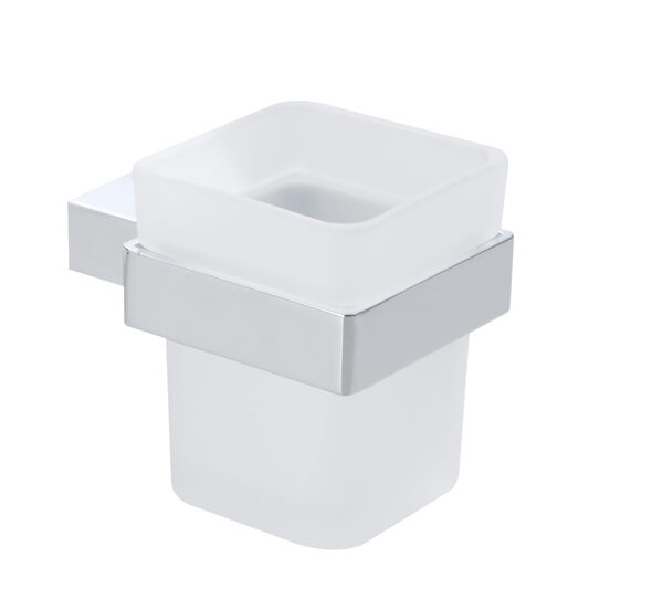 Aqua Tumbler Holder & Cup Chrome
