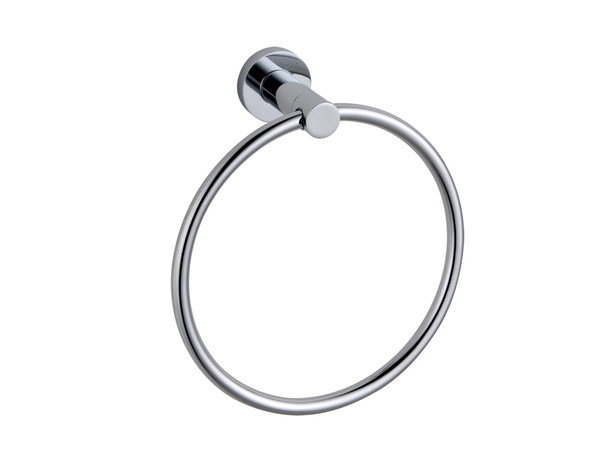 Ariel Towel Ring Chrome