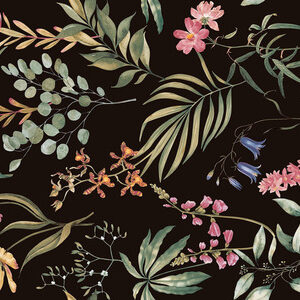 Botanico Coal Decor (60x120)