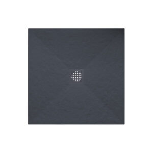 800x800 Anthracite Slate Shower Tray