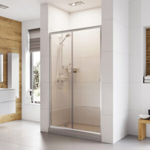 Sliding Shower Door 1500mm Chrome