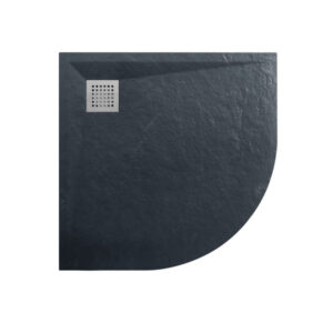 900x900 Quadrant Anthracite Slate Shower Tray