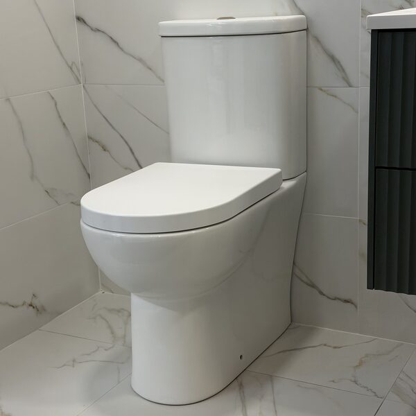 Milan Back-to-Wall Short Projection Toilet - Image 2
